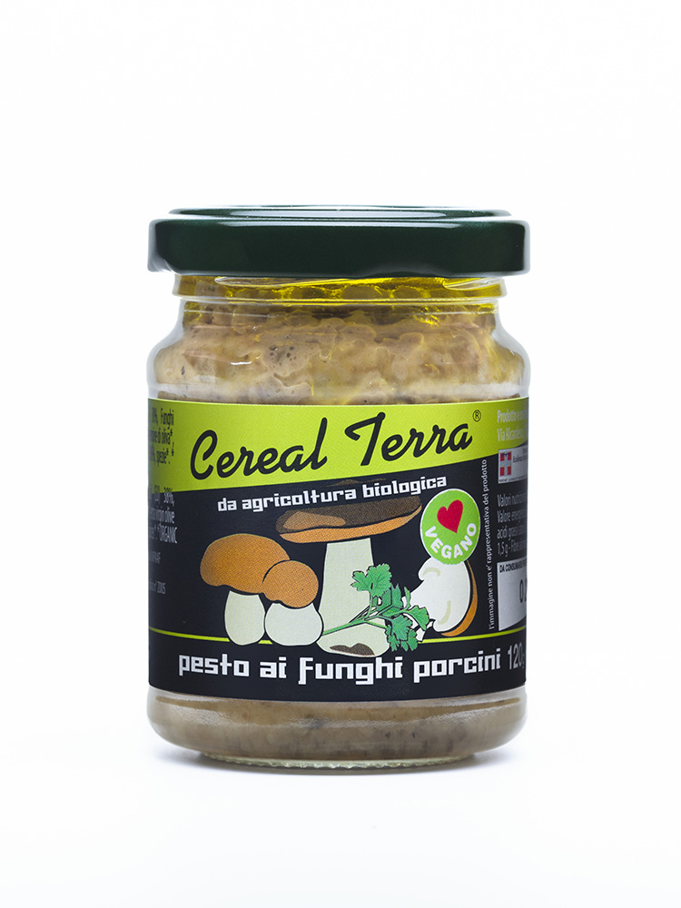 Porcini mushroom pesto